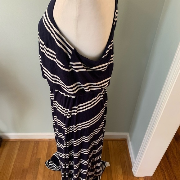 Loft Maxi halter style dress, size M tall - Picture 5 of 7